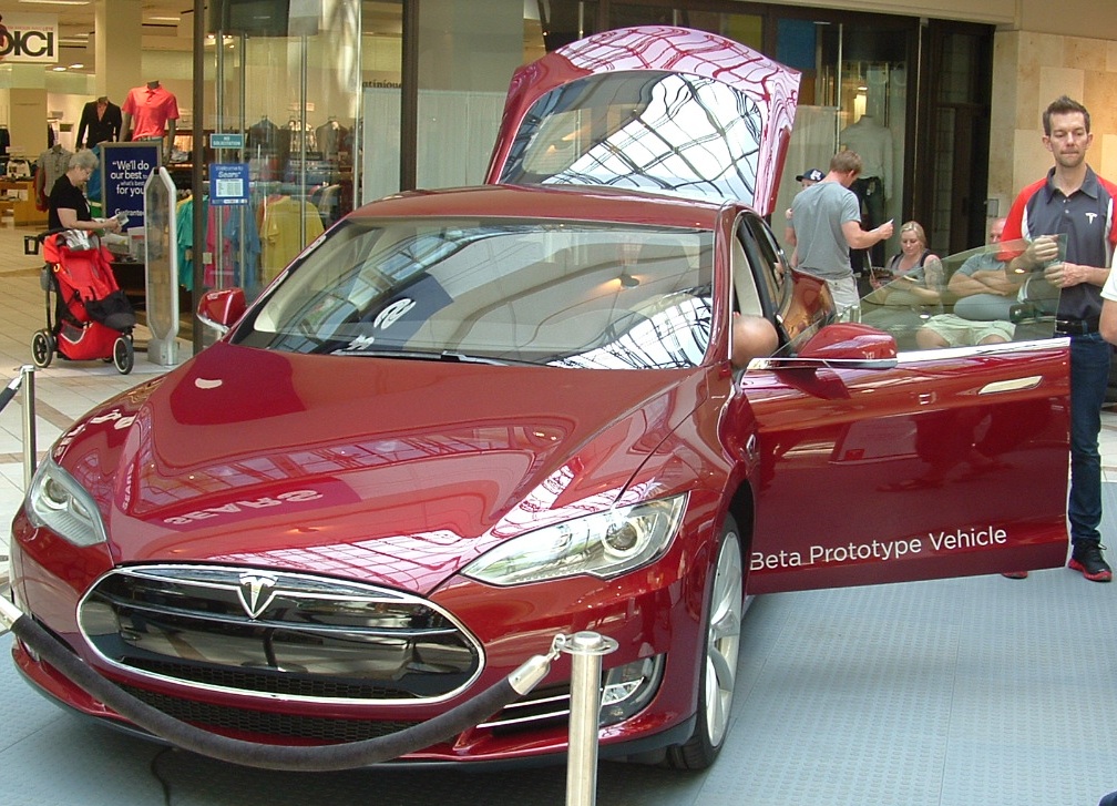 Tesla Model S electric sedan